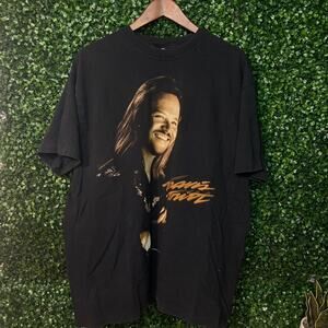 Vintage 90's Travis Tritt Burning Thunder Tour Tee Size XL